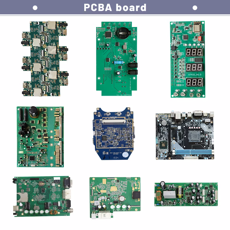 Quick Turn PCB Assembly IoT Integration Automation and Robotics PCBA for Wearable Technology and Solar Inverter