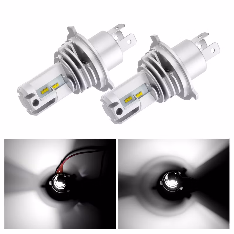 Raych LED Headlight Bulbs Conversion Kit M3 6000K Cool White Intelligent Cooling System Waterproof Smart Temperature Control
