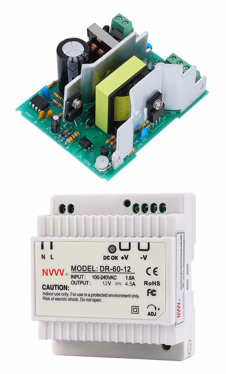 Dr-60W-12V 12V/24V DIN Rail 12V Switch Power Supply for Industrial Automation