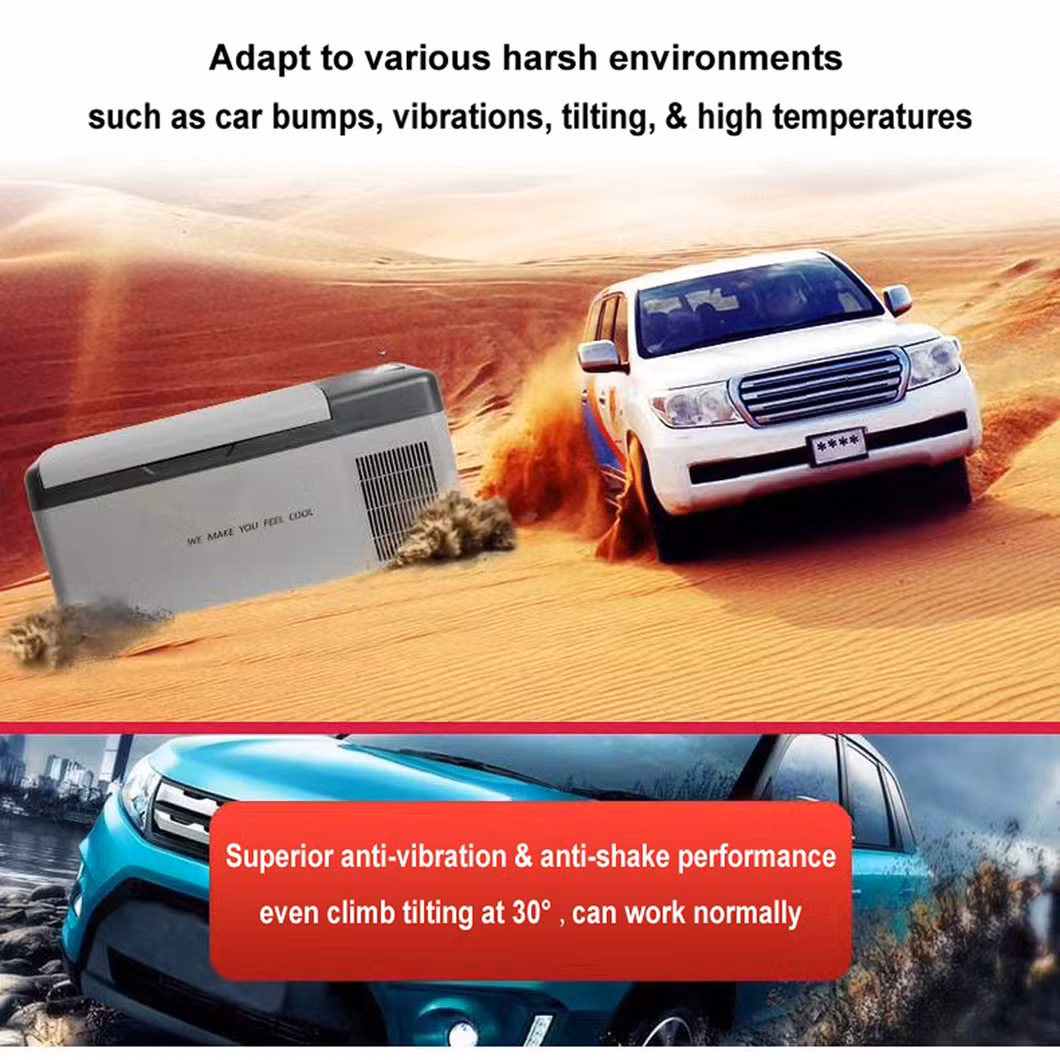 Truck Portable Cooler 15L Car Refrigerator Portable Freezer Compressor Cooling Car Fridge