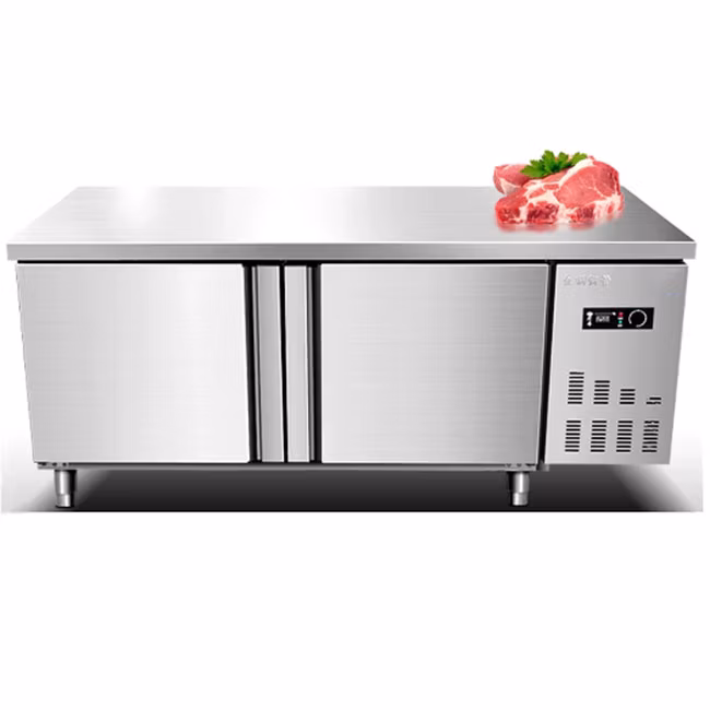 Spm Commercial Salad Table Small Dressing Table Refrigerated Fresh-Keeping Table Freezer Cabinet