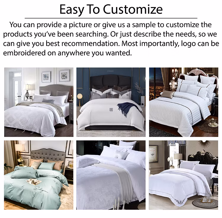 Wholesale Customized Luxury 4 Piece Extra Soft Hotel Elastic Fitted Bedding Sheet