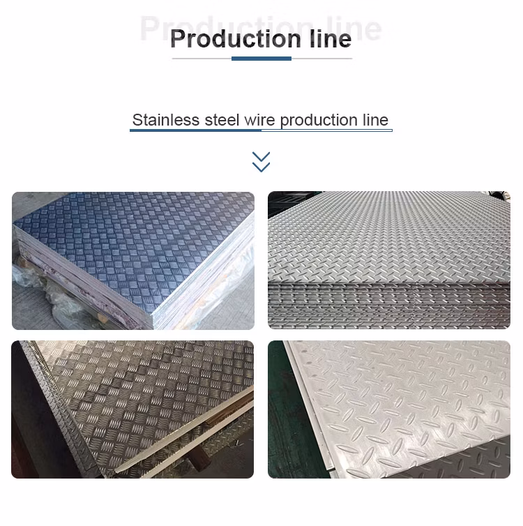 Stainless Steel Embossed Plate/Pattern Linen Embossed Stainless Steel Sheet Plates/304 201 316L/Checquered/Checkered/Tear Drop/Embossed/Diamond/Sheet