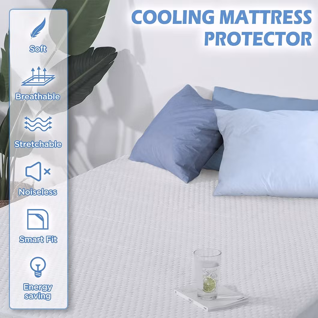 Waterproof Mattress Pad Cover Bed Wetting Noiseless Sheet for Kids Potty Training Mattress Protection