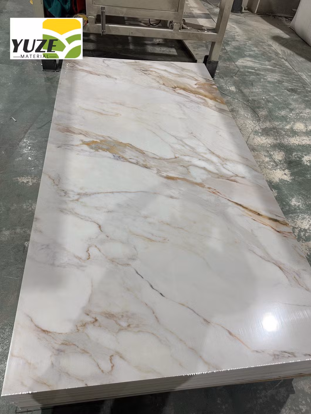 Designer PVC UV Marble Alternative Sheet for Bespoke and Custom Wall Designs