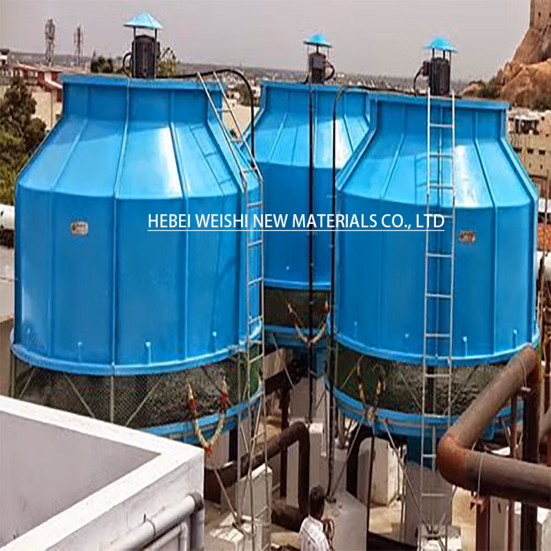 Efficient Corrosion-Resistant Small Induced Draft Flow Types AC Counter Flow Automatic ISO9001 FRP Cooilng Tower