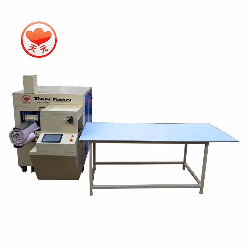 Automatic Quilt Quilting Wadding Mattress Comforter Sleeping Bag Pillow Cushion Blanket Duvet Rolling Coiling Winding Packing Machine