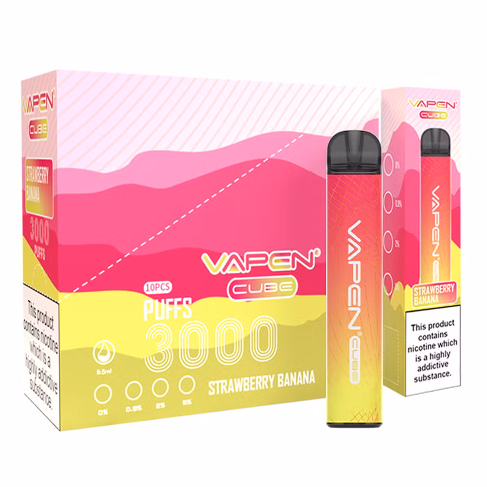 Factory Wholesale 3000puffs Vapen Cube Disposable Vape