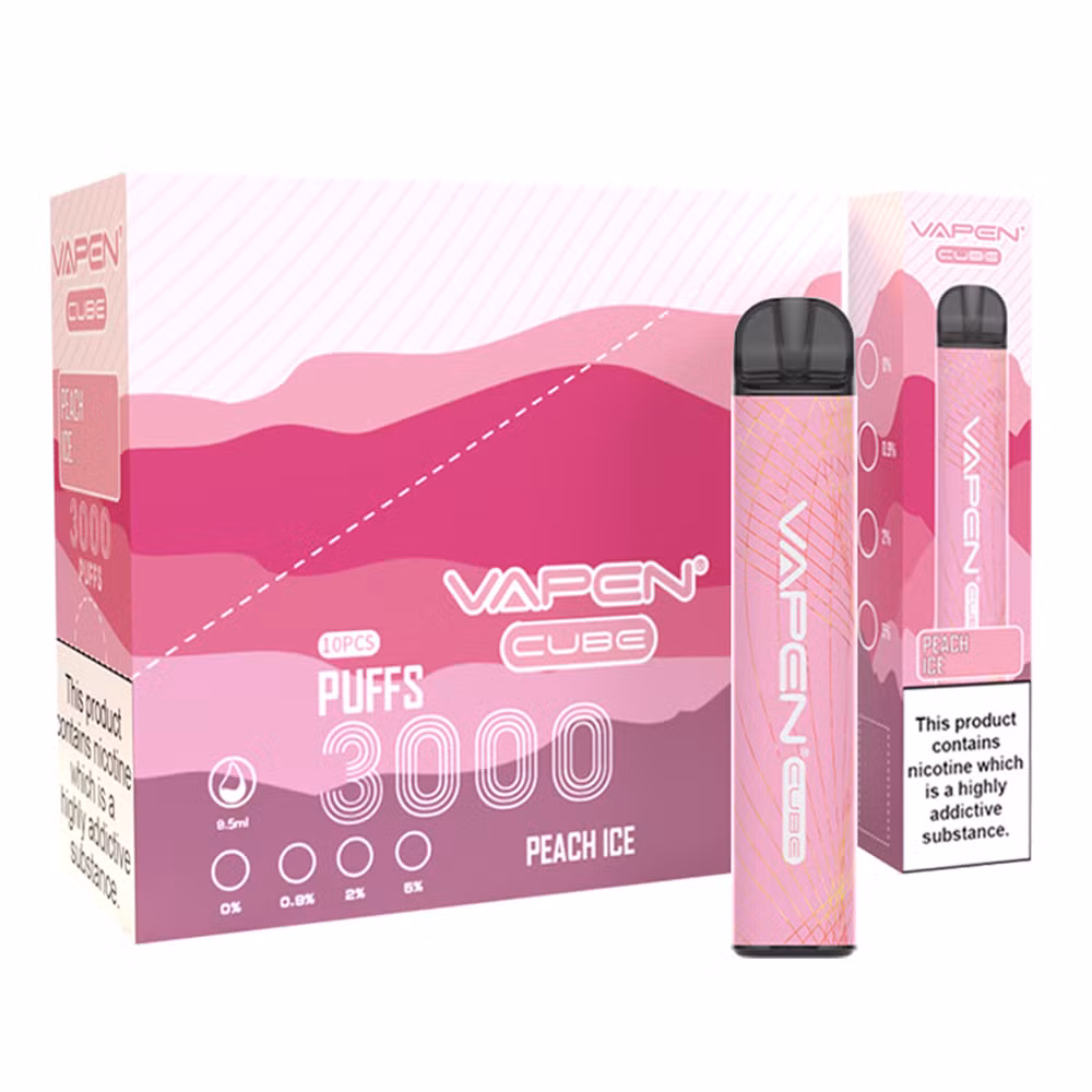 Factory Wholesale 3000puffs Vapen Cube Disposable Vape
