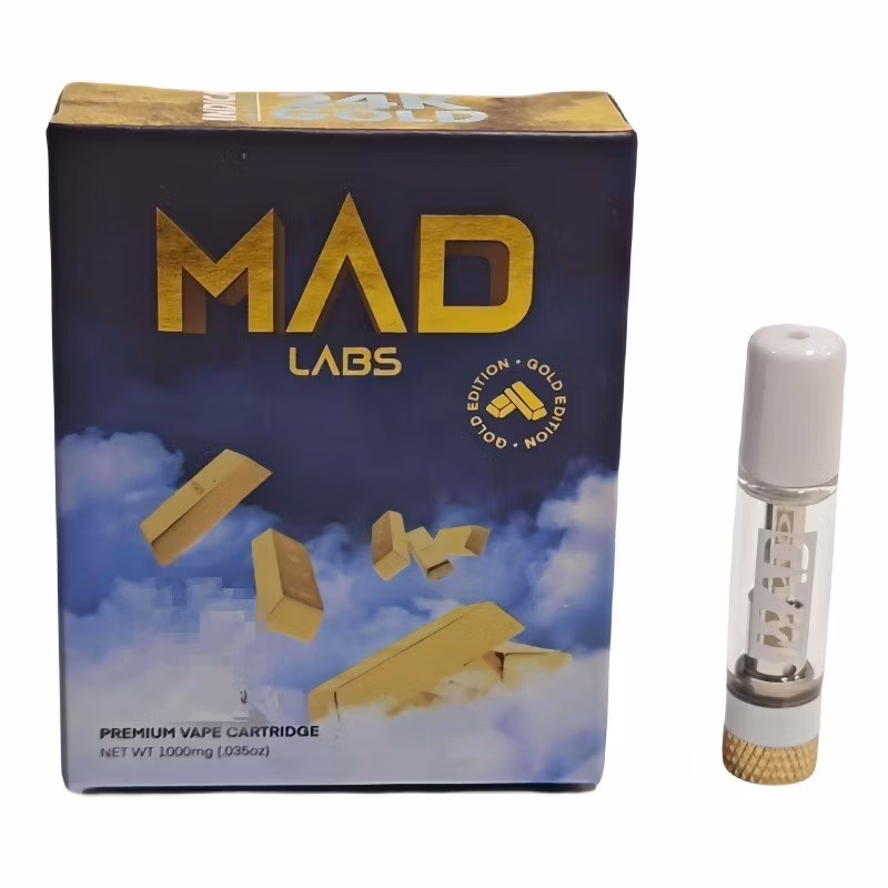 Wholesale 510 Thread Ceramic Coil Friendly Farm Rove Muha Meds Mad Labs Disposable Vape Pen Carts 0.8ml 1.0ml