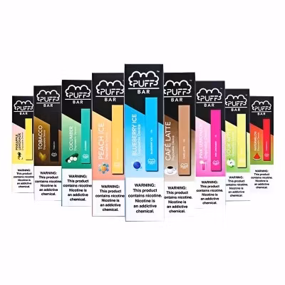 Factory Price Vape Disposable Vaporizer Traveling Vape Pen Juicy Disposable Vape Electronic Cigarette Puff Bar 400 Puff E Cigarette Handy Vape
