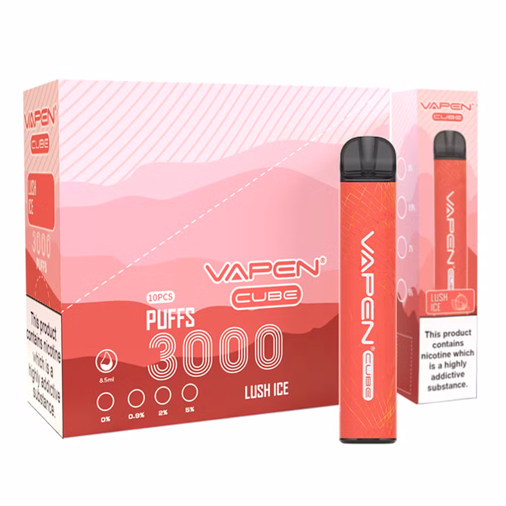 Factory Wholesale 3000puffs Vapen Cube Disposable Vape