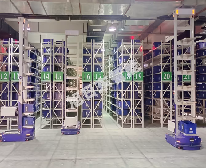 Intelligent Fire Safety Solution with Assembly Line Customized Warehouse Automation Technology