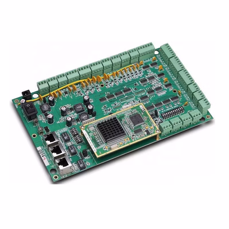High Density Multilayer PCB Board High Precision 4 Layers OSP Ultrasonic Driver PCB Drone RC Car Circuit Boards Black Solder PCB