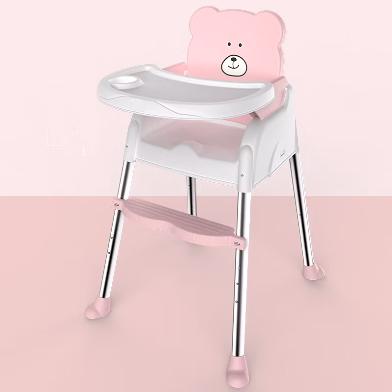 Wholesale Kids Colorful ABS Material Children Funny Kitchen Furniture Eating Eat Baby Chair Infant Car Seat Safety Baby Dining Table