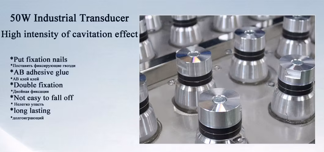 Fs-2060 2-Slot Stainless Steel Ultrasonic Bath for Cleaning Steel Structural Parts