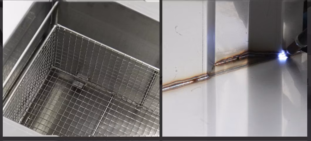 Fs-2060 2-Slot Stainless Steel Ultrasonic Bath for Cleaning Steel Structural Parts