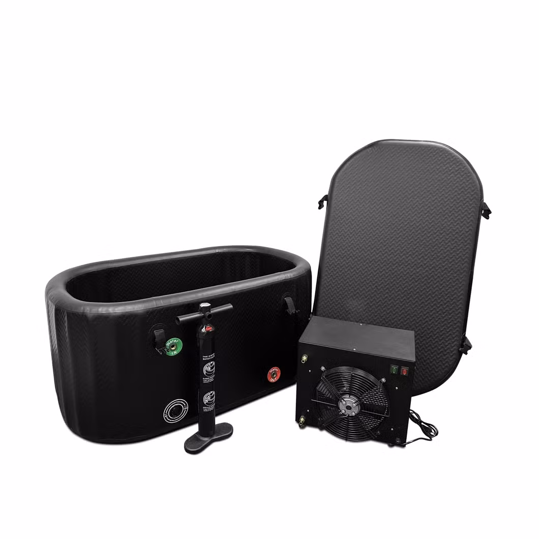 Sturdy Dwf Material Portable Ice Bath Cold Plunge Ice Bath Cooling Unit with Accessories