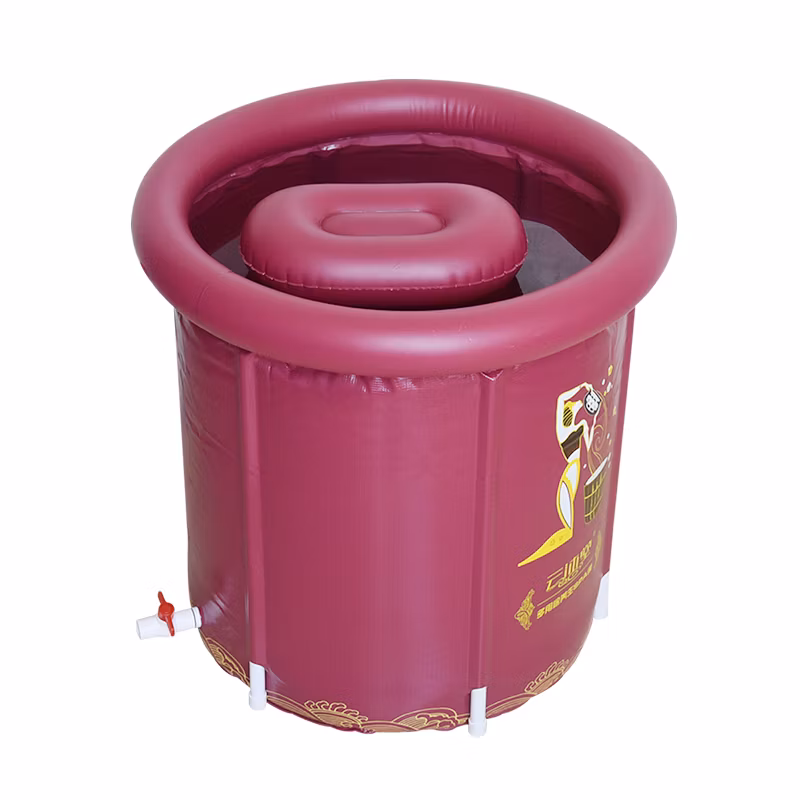 Portable Inflatable Adult SPA Bathtub Folding Plastic Bath Tub for Ice Bath