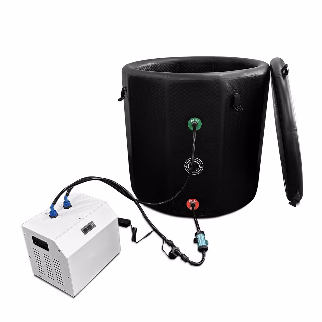 Sturdy Dwf Material Portable Ice Bath Cold Plunge Ice Bath Cooling Unit with Accessories
