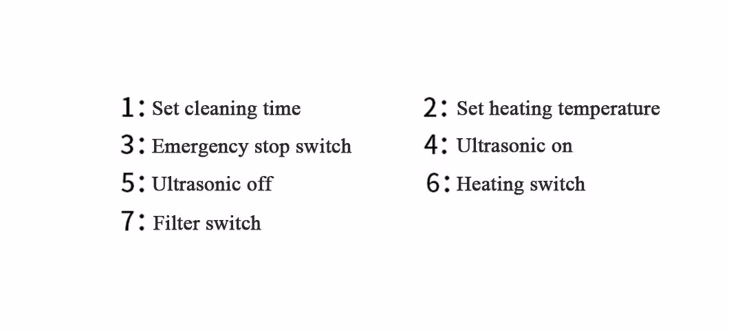 Fs-2060 2-Slot Stainless Steel Ultrasonic Bath for Cleaning Steel Structural Parts