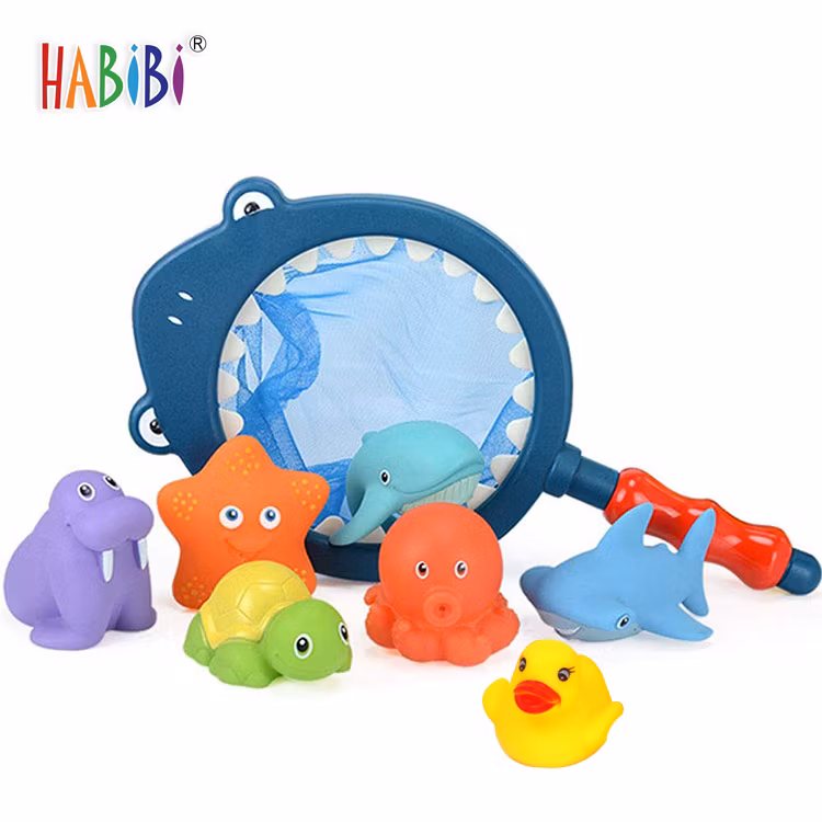 Top Selling Baby Floating Squirt Bathtime Fun Learning Education Toys Baby Bath Squirt Toys