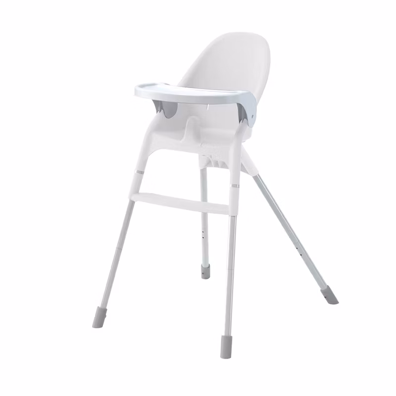 Factory Outlet Modern Design Style Detachable Double Plates Dining Baby High Chair for Baby Feeding