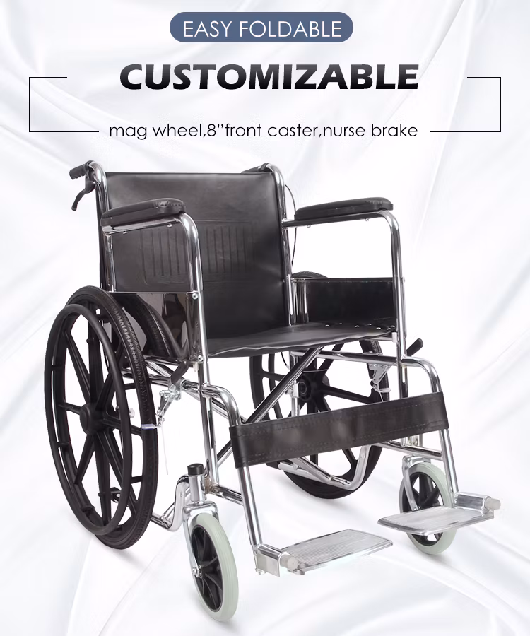 Dynasty Portable Folding Elderly Wheelbarrow Thickened Manual Wheelchair Potty Disabled Family Rehabilitation Therapy Supplies