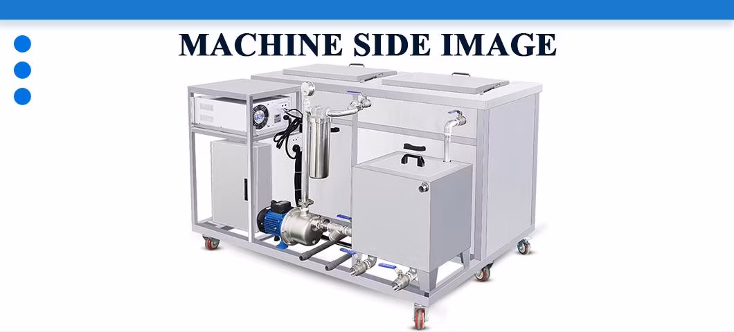 Fs-2060 2-Slot Stainless Steel Ultrasonic Bath for Cleaning Steel Structural Parts
