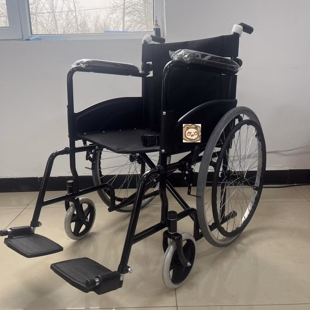 Dynasty Portable Folding Elderly Wheelbarrow Thickened Manual Wheelchair Potty Disabled Family Rehabilitation Therapy Supplies