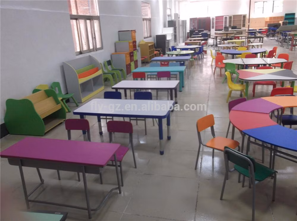 Adjustable Plastic Swivel Chair Training Chair with Tablet Student Chair School Chair