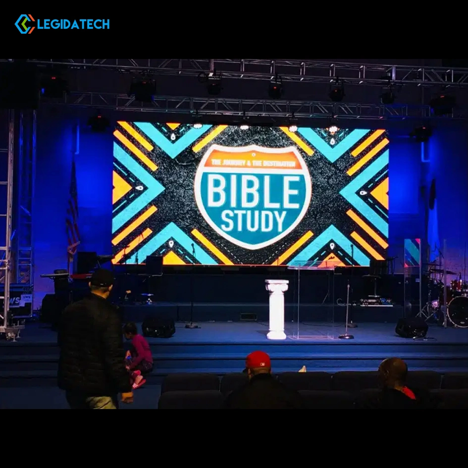 Legidatech LED Panels Video Wall Indoor Full Color Indoor P1.2 P1.8 P2 P2.5 P3 P4 320X480mm 3840z LED Display Screen Magnet Cabinet Church Sign