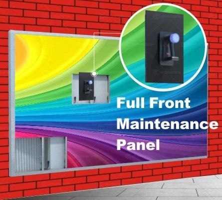 Legidatech LED Panels Video Wall Indoor Full Color Indoor P1.2 P1.8 P2 P2.5 P3 P4 320X480mm 3840z LED Display Screen Magnet Cabinet Church Sign