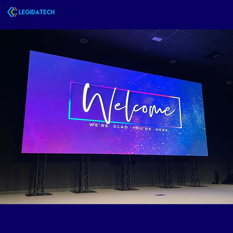 Legidatech LED Panels Video Wall Indoor Full Color Indoor P1.2 P1.8 P2 P2.5 P3 P4 320X480mm 3840z LED Display Screen Magnet Cabinet Church Sign