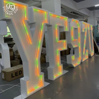 3D Party Light Numbers 4FT Marquee Letters Frame Marquee Sign. (3-футовые номера подсветки рамки Письма