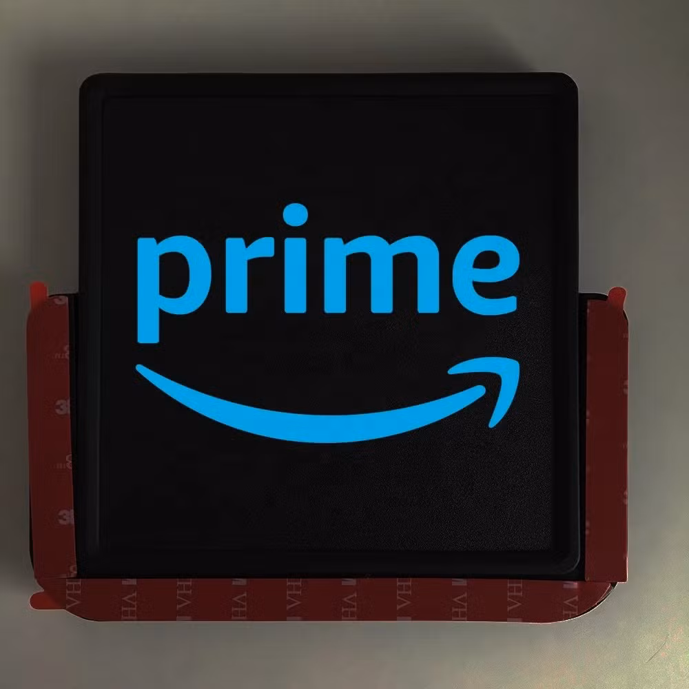 LED Signs for Rideshare LED Lights for Car Wireless, Removable, USB Rechargeable Light Logo Signs for Window