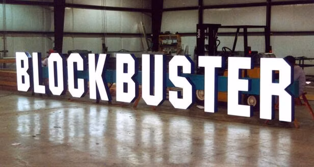 Stylish LED Billboards, Illuminated Letter Sign, Shop Front It Letter Sign