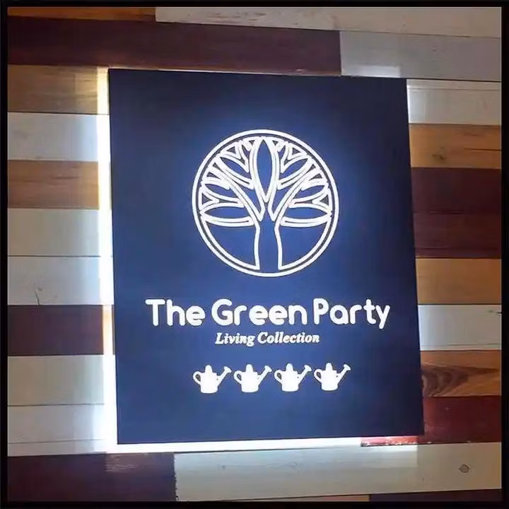 Factory Outlet LED Channel Letters Sign Outdoor Advertising Front Light Signage Large 3D Acrylic Letter for Restaurant Store