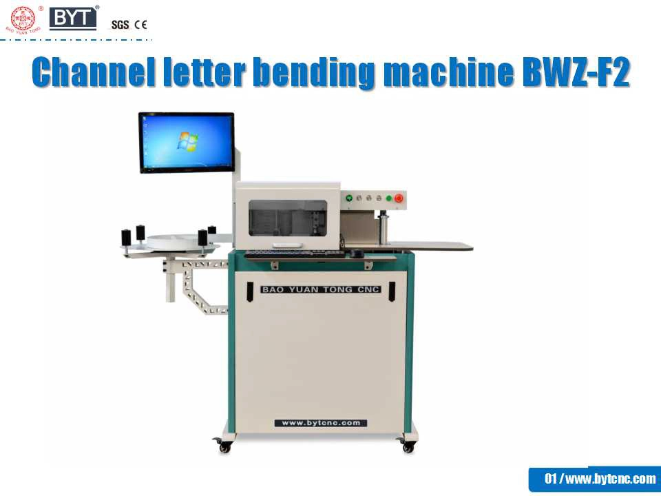 3D LED Advertising Sign Channel Letter Bending Machine for Sign Industry