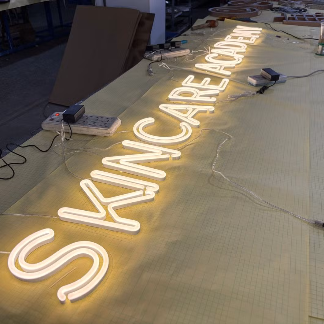 Factory Direct Customized LED Lights 3D Metal LED Signage Waterproof Custom Outdoor Frontlit Logo