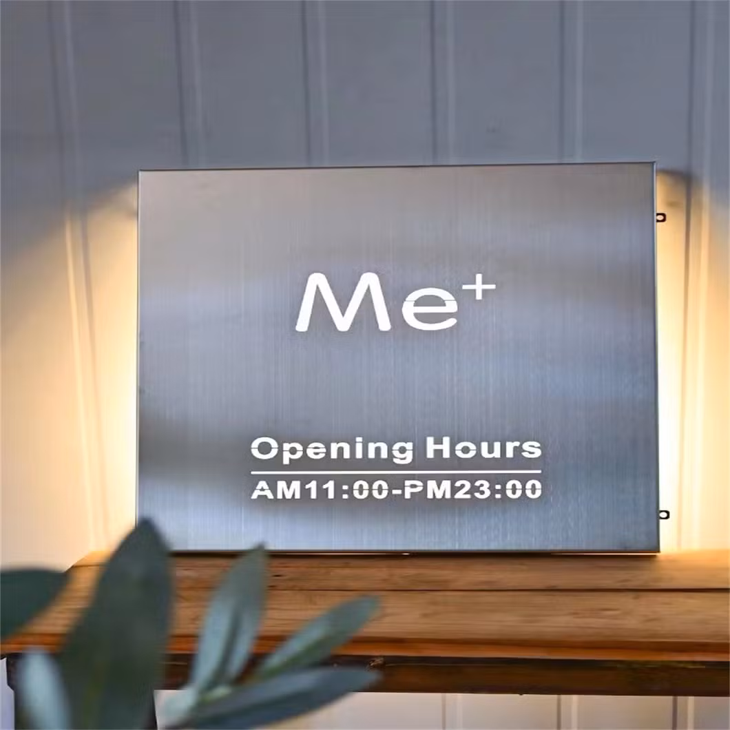 LED Modules LED Illuminated Office Building Sign Letters Business Store Signs Logo Outdoor Custom LED Sign