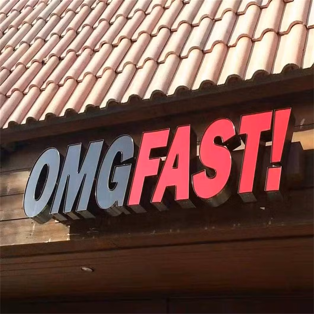 LED Modules LED Illuminated Office Building Sign Letters Business Store Signs Logo Outdoor Custom LED Sign