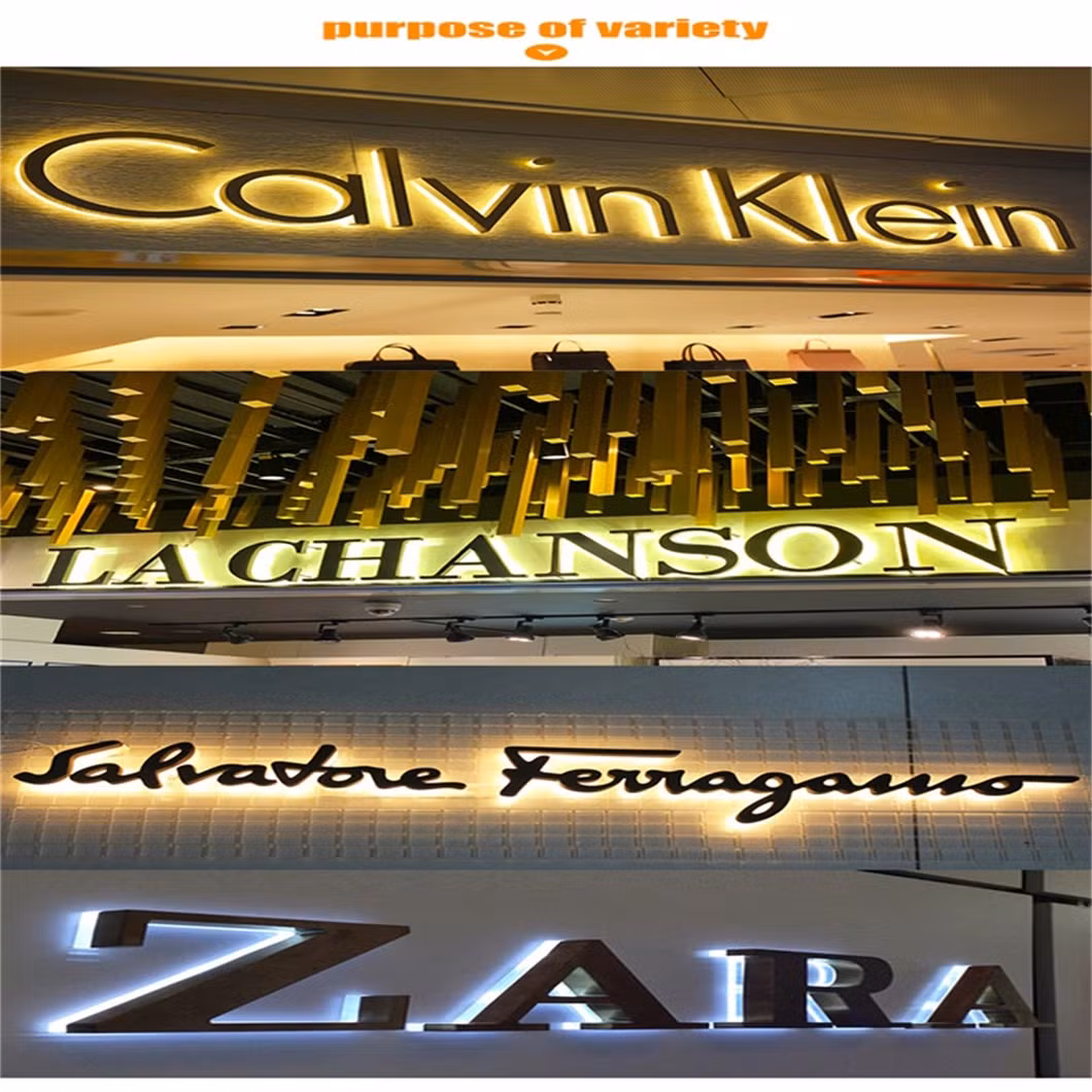 LED Modules LED Illuminated Office Building Sign Letters Business Store Signs Logo Outdoor Custom LED Sign