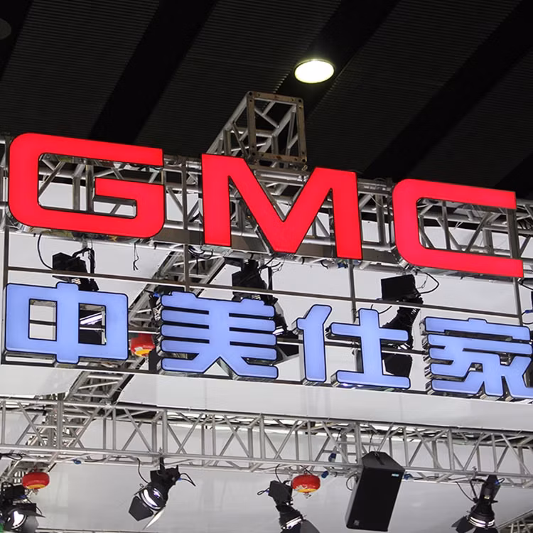 3D Illuminated LED Light Channel Letter Sign Electronic Signs LED Display