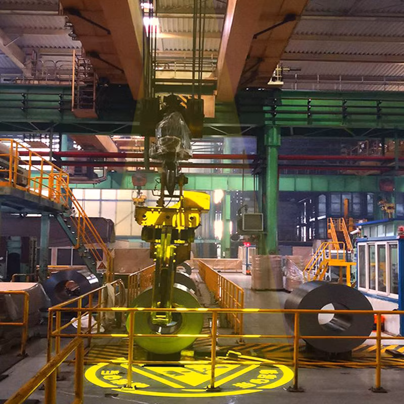 LED 240W Projection Virtual Warning Signs in The Heavy Lifting Area Industrial Gobo Projector Light
