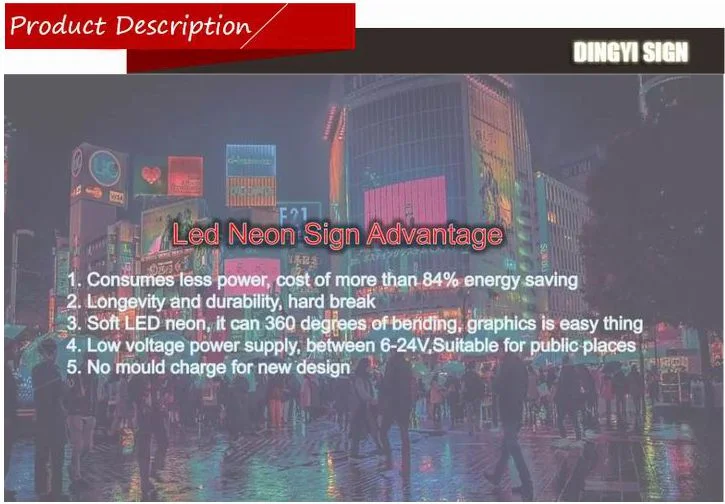 CE Approved Commercial LED Electronic Wholesale Neon Signs Letters