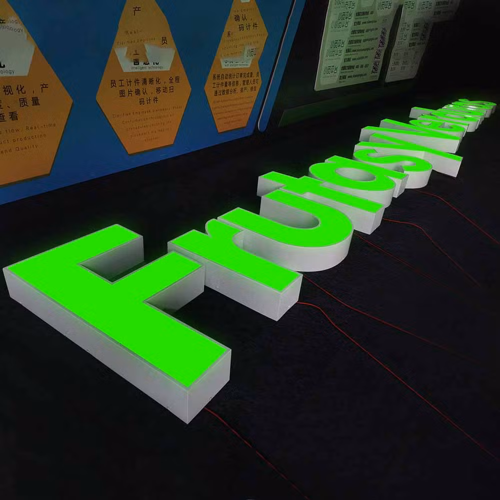 3D Sign LED Channel Letter LED Custom Business Store 3D Shop Sign Outdoor Indoor Wall Logo Store Custom LED Sign