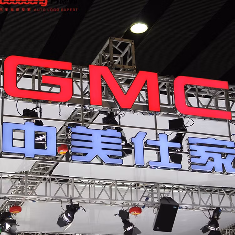 3D Illuminated LED Light Channel Letter Sign Electronic Signs LED Display