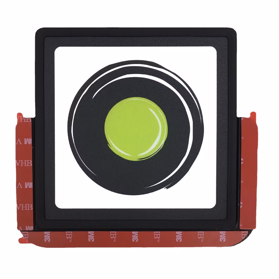 Factory Hot LED Light Stickers Wireless Removable Stickers USB Rechargeable Logo Express Lights