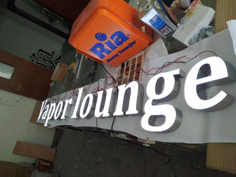 Back Lit and Facelit Acrylic Fabricated Illuminated LED Channel Letters